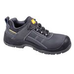 Półbuty nubukowe obuwie bezpieczne LAHTI PRO czarno-żółte 39