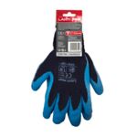 Rękawice ochronne ocieplane LAHTI PRO niebieskie 11