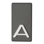 Litera "A" INV grafit