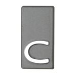 Litera "C" INV grafit