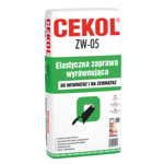Elastyczna zaprawa wyrównująca ZW-05 25 kg CEKOL