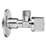 Zawór odcinający do baterii, dolnopłuka lub pralki 1/2" x 1/2" Invena 