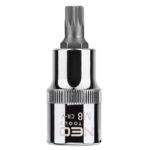 Końcówka Spline na nasadce 1/2", M8 x 55 mm NEO