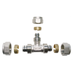 Trójnik redukcyjny 16x20x16 Invena Prov 