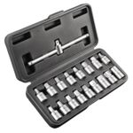Klucze do spustu oleju 3/8", zestaw 18 sztuk NEO