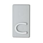 Litera "C" INV srebro