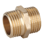 Nypel mosiężny 1/2" Invena 