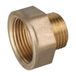 Redukacja mosiężna nakrętno-wkrętna 3/8"x1/4" GZ/GW Invena 