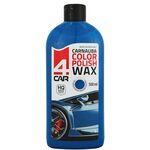 Wosk koloryzujący Carnauba do karoserii niebieski 500 ml 4CAR 