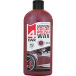 Wosk koloryzujący Carnauba do karoserii bordowy 500 ml 4CAR 