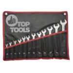 Klucz płasko - oczkowy 6 - 22 mm, zestaw 12 sztuk Top Tools