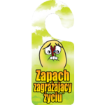 Oznaczenie "Zapach zagrażający życiu..." 8 x 19 zawieszka
