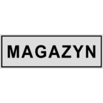 Oznaczenie "Magazyn" 8 x 22