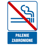 Oznaczenie "Palenie zabronione" 14,8 x 21