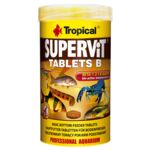 Tabletki wieloskładnikowe dla ryb Supervit Tablets B 250 ml / 150 g, 830 sztuk Tropical