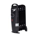 Grzejnik olejowy 500 W czarny Mini Volteno