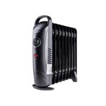 Grzejnik olejowy 900 W czarny Mini Volteno