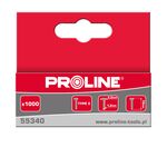 Gwoździe typ E/J, 10 mm, 2,0 x 1,2 mm, PROLINE 1000 sztuk