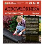 Agrowłóknina antychwastowa 50 g/m² brązowa 1,6 m x 10 mb