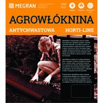 Agrowłóknina antychwastowa HORTI-LINE czarna 1,60 m x 5 mb 