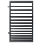 Furtka Daniel ocynk czarny struktura 90 x 150 cm lewa Polbram