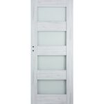 Drzwi wewnętrzne Syriusz silver pokój 80 P