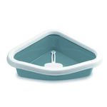 Kuweta narożna SPRINT 54 x 40 x 14 cm niebieska ZOLUX