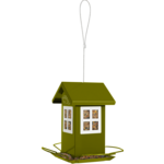 Karmnik Domek z 4 oknami zielony ZOLUX