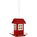 Karmnik Domek z 4 oknami czerwony ZOLUX