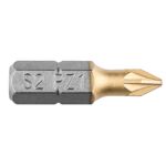 Końcówka wkrętakowa PZ1 x 25 mm, 2 sztuki GRAPHITE