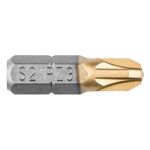 Końcówka wkrętakowa PZ3 x 25 mm, 2 sztuki GRAPHITE