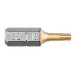 Końcówka wkrętakowa TX10 x 25 mm, 2 sztuki GRAPHITE
