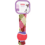 Zabawka ze sznura z piłką tenisową, koło 23 cm ZOLUX