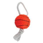 Zabawka piłka do koszykówki ze sznurkiem ZOLUX