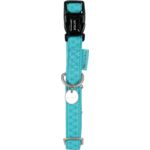 Obroża regulowana Mac Leather 20 mm turkusowy ZOLUX