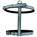 Szelki regulowane połyskujące – czarny ZOLUX