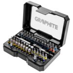 Zestaw bitów, 60 sztuk GRAPHITE