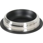 Miska antypoślizgowa inox MERENDA 225 ml czarny ZOLUX