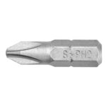Końcówka wkrętakowa PH2 x 25 mm, 20 sztuk GRAPHITE