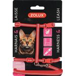 Zestaw spacerowy dla kota - czerwony ZOLUX