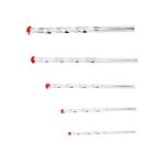 Wiertło do gazo - betonu 4 - 10 mm, zestaw 5 sztuk Top Tools