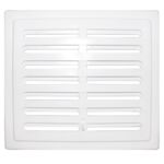 Kratka 140 x 140 mm zamykana, biała