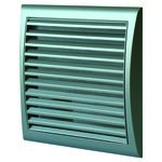 Kratka 150 x 150 mm z siatką srebrna