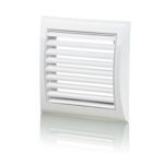 Kratka 150 x 150 mm z siatką biała