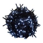 Lampki choinkowe LED 800 zimny biały 40 m timer zewnętrzne