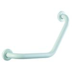 Uchwyt nad wannę kątowy 457 mm mat satyn/nikiel