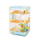 Klatka gremi K810 rozmiar S 2 piętra niebieska happet