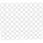 Kratka do zlewu kwadratowa twarda mix Pucuś