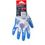 Rękawice ochronne lateksowe LAHTI PRO fioletowe 7