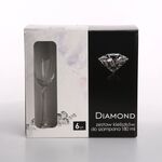 Komplet kieliszków Diamond szampan 180 ml 6 sztuk 